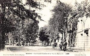 Bouira - Credit Foncier et Rue du Djurdjura - 1909